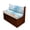 Beach Seascape Pattern, variant on XYZCANDO Camper Cushion Covers Lightweight Polyester Fabric, Compatible with RV Home, for RV Couch Sofa, Eagle Pattern