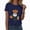 Navy, variant on TOWED22 Halloween Shirts for Women Cute Ghost Shirt Fall Pumpkin Tshirt Crew Neck Graphic Tees Casual Short Sleeve Tops(Grey,XL)