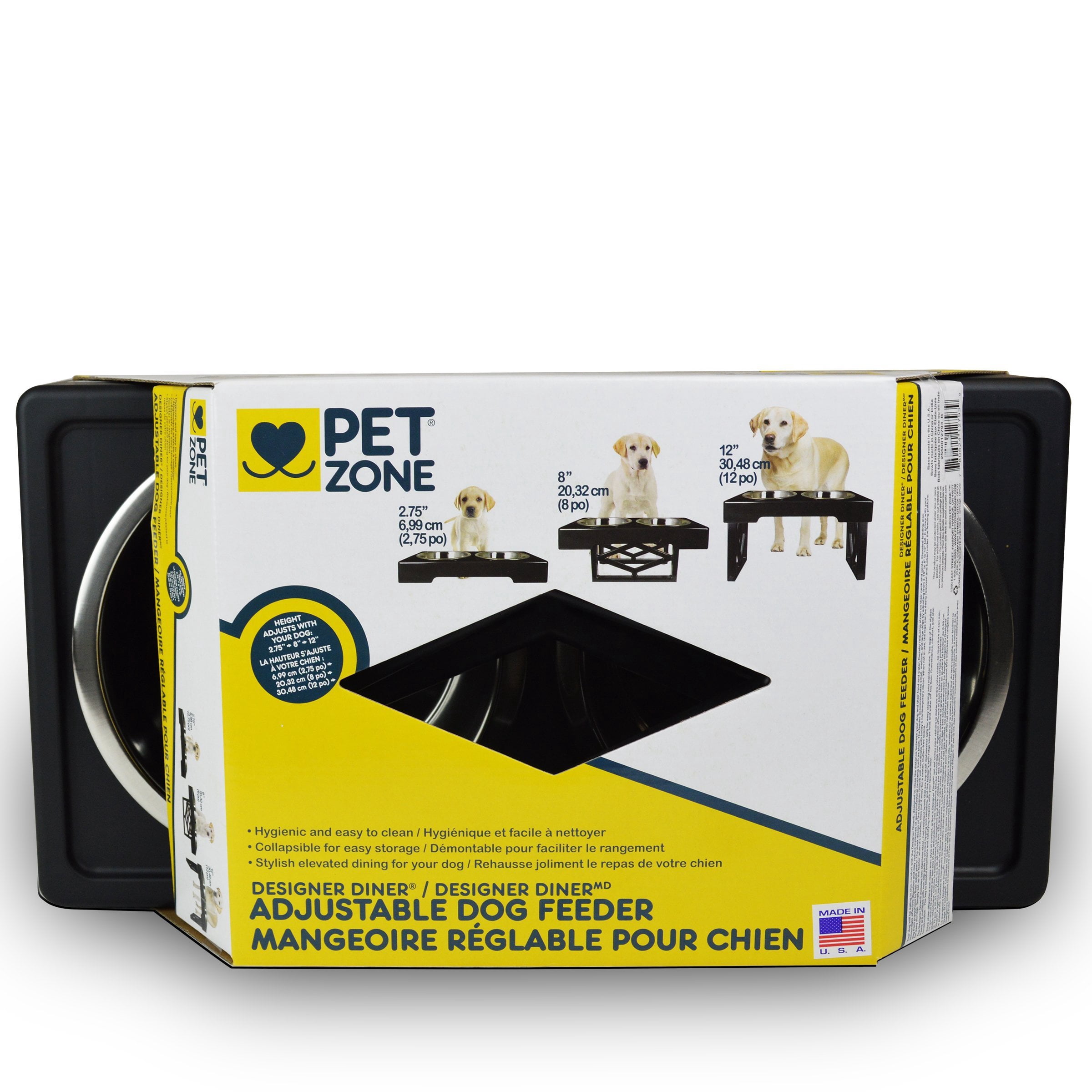 pet zone dog feeder