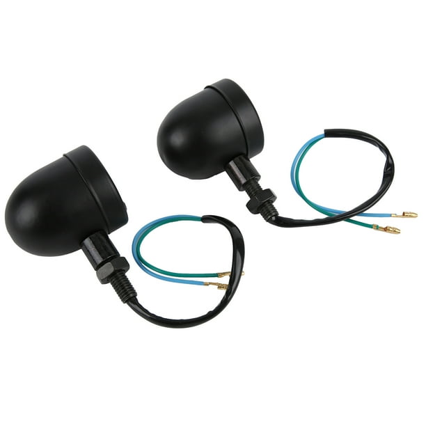 Intermitentes intermitentes, 2 unidades de luces LED intermitentes para motocicleta, indicador de señal de giro elegante y moderno