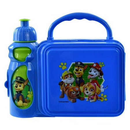 Paw Patrol Combo Lunch Box with Water Bottle (Best Lunch Box Water Bottle)