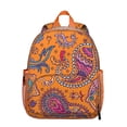 thumbnail image 1 of Artistic Elegant Backpack - Waterproof Ergonomic School Bag with Spine-Friendly Padded Back, 1 of 4