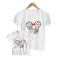 thumbnail image 1 of Disney Family Vacation Women T-shirts 2023 Minnie Princess Print Ropa Aesthetic Mujer Short Sleeve Casual Y2k Fashion Tops TeeKids-4T(1pc) Gao Jinjia LED, 1 of 2