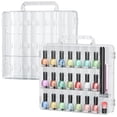 thumbnail image 1 of Funda organizadora de esmaltes de uñas JIASHENG para 48 botellas, 1 of 7