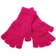 thumbnail image 2 of Unisexe Chaud Demi-Doigt Tricot Extensible Gants Sans Doigts, 2 of 2