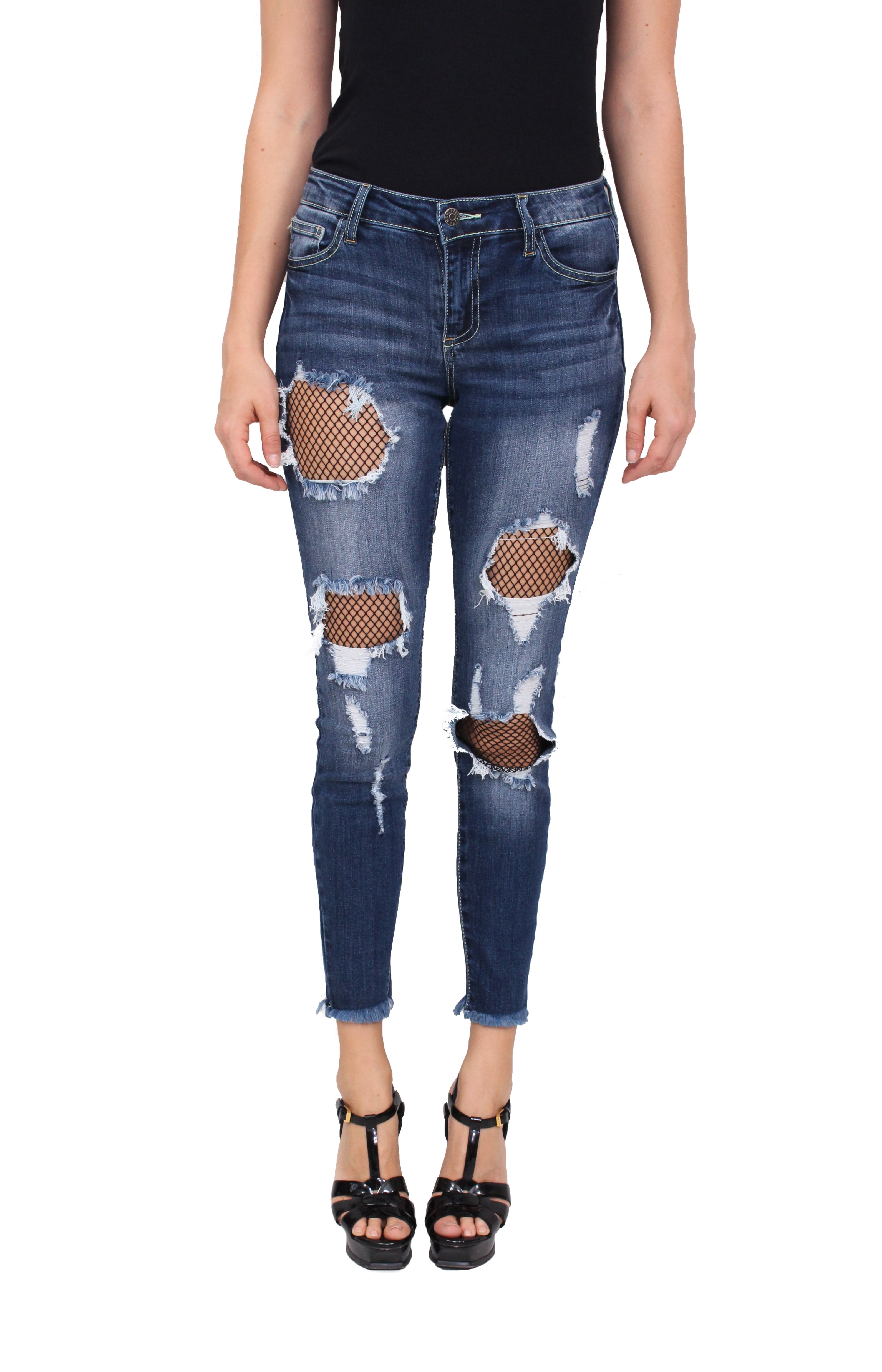 cello destroyed skinny jeans