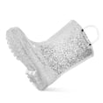 thumbnail image 4 of BOCCA Kids Silver Glitter Waterproof Rain Boot For Girls Size 11, 4 of 7