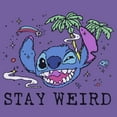 thumbnail image 2 of Juniors Lilo & Stitch Stay Weird T Shirt, 2 of 4