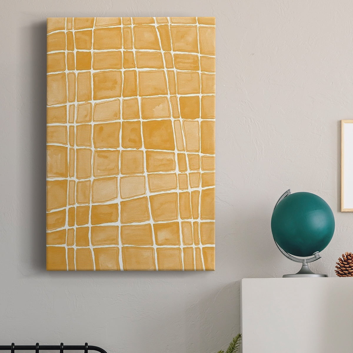 Square Bluff IV Premium Gallery Wrapped Canvas - Ready to Hang