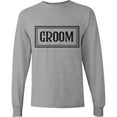 thumbnail image 3 of Inktastic Groom Long Sleeve T-Shirt, 3 of 5