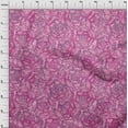 thumbnail image 4 of oneOone Viscose Chiffon Pink Fabric Abstract Sewing Fabric By The Yard Printed Diy Clothing Sewing Supplies 42 Inch Wide, 4 of 5