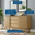 thumbnail image 3 of Pemberly Row Buffet-Vaisselier Moderne en Bois de 63 Pouces, Fini Chêne, 3 of 8