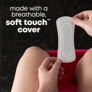 U by Kotex Balance Wrapped Panty Liners, Regular Length, 80 Count