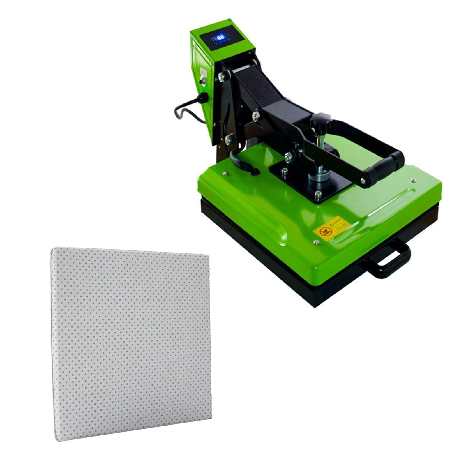 Mat Board Silicone Reusable Easy to Press Replace Sheet Heat Resistant Ironing Insulation Foam Cushion Mat for Hot Stamping Machine 38cmx38cm