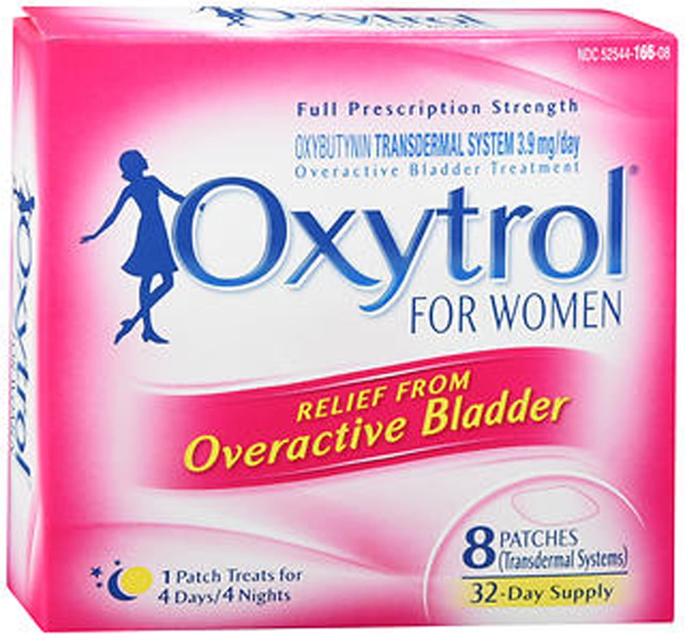 Oxytrol for Women Overactive Bladder Treatment Patches - 8 ct - Walmart