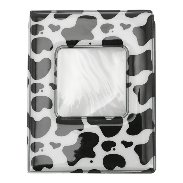 1Pc Lovely Cow Pattern Design Photo Album Name Card Storage Book for Students