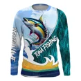 thumbnail image 1 of Camiseta De Manga Larga De Pesca De Atún Personalizada, 1 of 5