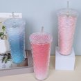 thumbnail image 4 of CSChome Water Cup Drinking Cup Leak proof Eco friendly High Capacity Fashion Creative Double Insulation, 4 of 7