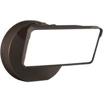 Halo Outdoor TGS3S401DSRB Selectable 3000, 2500, 2000 Lumens LED Security Light with Dusk to Dawn Sensor, 1 Square Head, Bronze