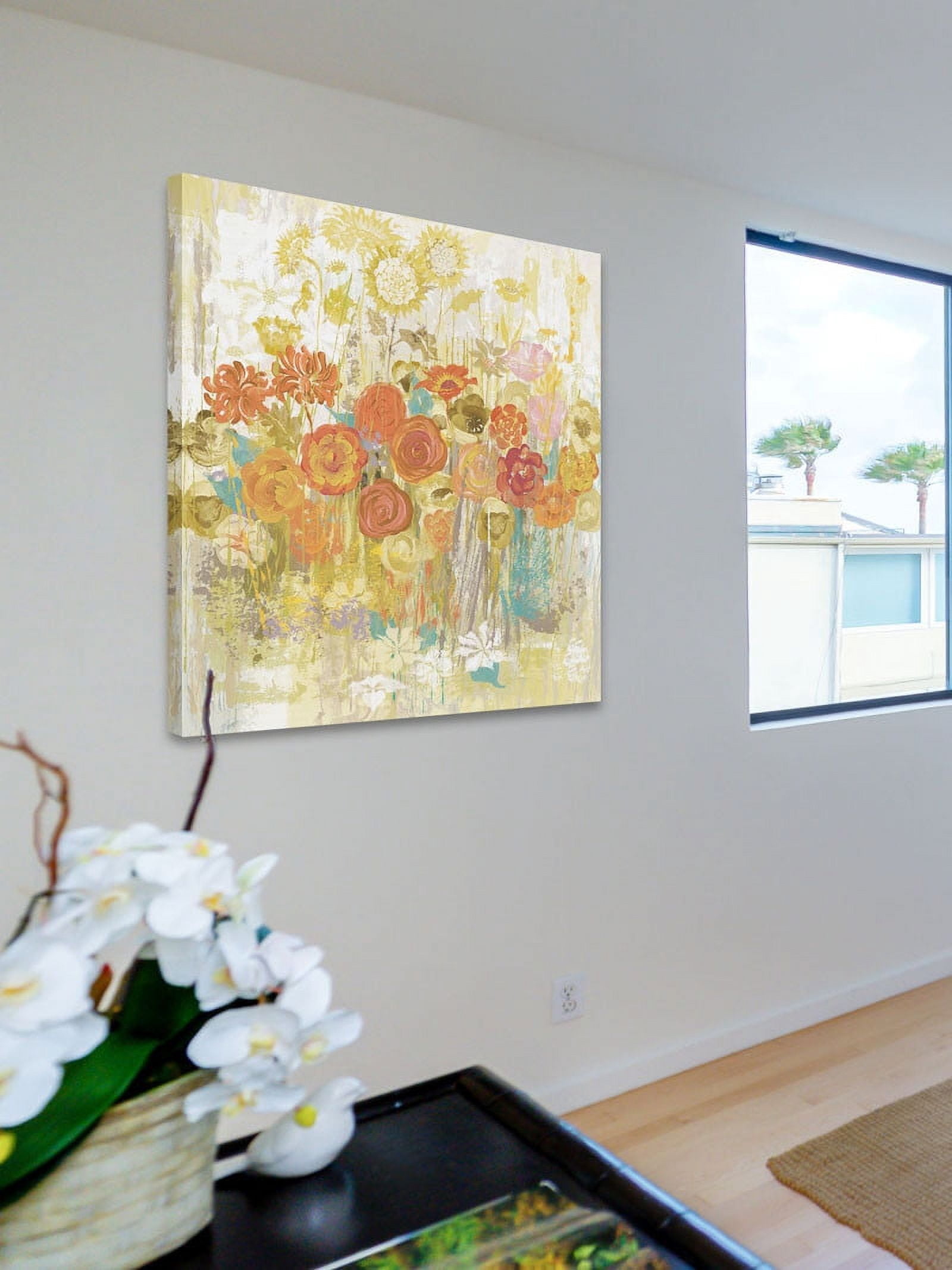 Marmont Hill "Floral Frenzy" Painting Print on Canvas