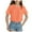 Orange, variant on Linfrsh Kids T Shirts Girls Shirts Cotton T Shirts Kids Crew Neck Tops Summer Short Sleeve Tees for Girls(Dark Gray,Size 2-3 T)