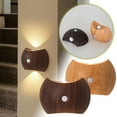 thumbnail image 1 of QFL Modern Wooden Rechargeable Wall Light Ambient Lighting Minimalist Design, 1 of 8