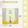thumbnail image 2 of SKYSONIC 3 PCS Hello Autumn Landscape Baby Muslin Washcloths, Fall Fox Face Towel Burp Cloths Ultra Soft Absorbent Cotton Bath Wipes Towels for Newborn Boys Girls, 2 of 7