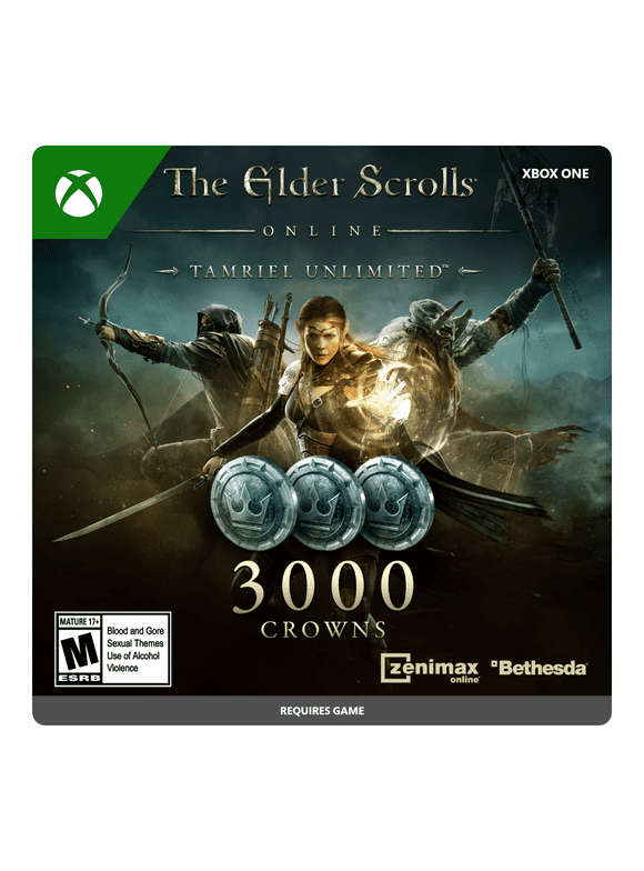 The Elder Scrolls Online: Tamriel Unlimited Edition: 3000 Crowns - Xbox One [Digital]