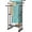 Bronze, variant on 40" H Free Standing Towel Rack, 3 Tier Alloy Steel Stand with Basket, Blanket Drying Display Rack for Oversized Bath Towels Bathroom Organizer