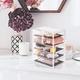 thumbnail image 2 of Sorbus Acrylic Cosmetics Makeup and Jewelry Storage Display 3 Large and 4 Small Drawers Space-Saving, Stylish Case Great for Lipstick, Eye Liner, Nail Polish, Brushes, 2 of 7
