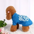 thumbnail image 3 of Camiseta para Mascotas, Ropa para Cachorros, Gato, Chaleco, Disfraces para Primavera/Otoño, #22, L, 3 of 7