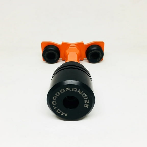 Frame Slider for KTM Duke 125 | 200 | 250 | 390 (Gen 1 & 2) Orange & Black