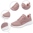 thumbnail image 5 of Womens Running Walking Tennis Shoes Lightweight Breathable Mesh Lace up Nurse Nursing Driving Golf Flats Sneakers, 5 of 7