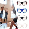 thumbnail image 1 of Lunettes de Basketball Résistantes à l'Usure Détachables Anti-Buée Résilientes à la Flexion avec Coussinets de Nez Protectrices Résistantes aux Chocs Lunettes de Sport pour Exercice, 1 of 7