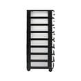 thumbnail image 6 of MQ Eclypse 8-Drawer Rolling Storage Cart in Black, 6 of 17