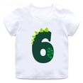 thumbnail image 3 of Camiseta de algodón con dibujos de dinosaurios para niños, regalo de feliz cumpleaños, ropa para niños y niñas, 3 of 5