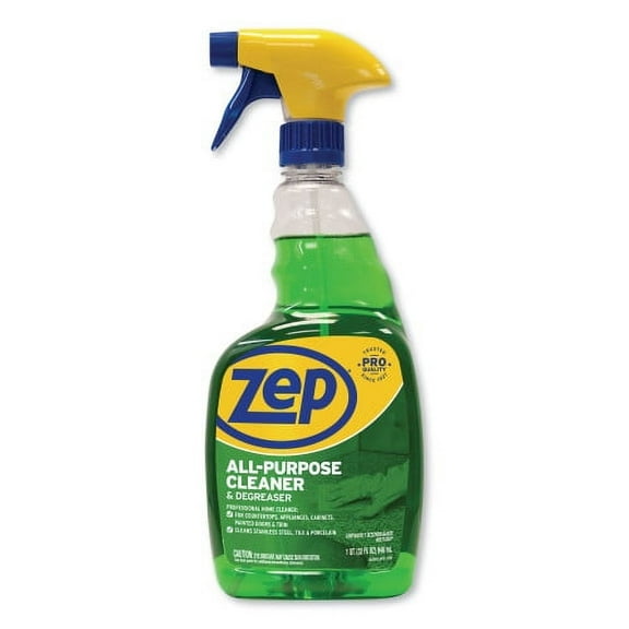 Zep Commercial All-Purpose Cleaner and Degreaser, Fresh Scent, 32 oz Spray Bottle, 12/Carton, Each