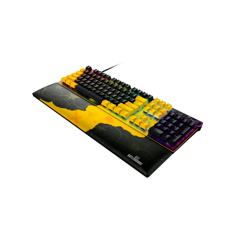 Razer Huntsman V2 PUBG Wired Gaming Keyboard, Black/Yellow Razer Huntsman V2 PUBG Wired Gaming Keyboard, Black/Yellow
