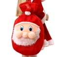 thumbnail image 4 of Disfraz de Navidad para niños y niñas de 2, 4, 6, 8 y 10 años, vestido rojo de Papá Noel con capa, ropa de cosplay para niños, ropa para niñas, 4 of 5