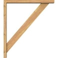 thumbnail image 3 of Ekena Millwork 3 1/2"W x 28"D x 32"H Traditional Block Smooth Bracket w/ Offset Brace, Western Red Cedar, 3 of 25