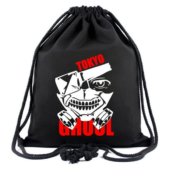 Mochila con cordón Tokyo Ghoul Anime 34x40 cm algodón-poliéster