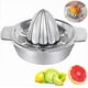 thumbnail image 2 of Lemon squeezer citrus squeezer 304 stainless steel manual 12.5 cm, dishwasher safe, professional quality rustproof, 2 of 4