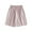 Pink, variant on HaiMao Shorts for Girl Long Travel Shorts Elastic Waist Summer Beach Short with Pockets Purple 14 Years