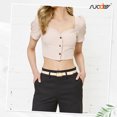 thumbnail image 2 of SUOSDEY Skinny Women's Braided Leather Belts 2pack Thin Woven Belt for Jeans Pants Dresses, 2 of 5