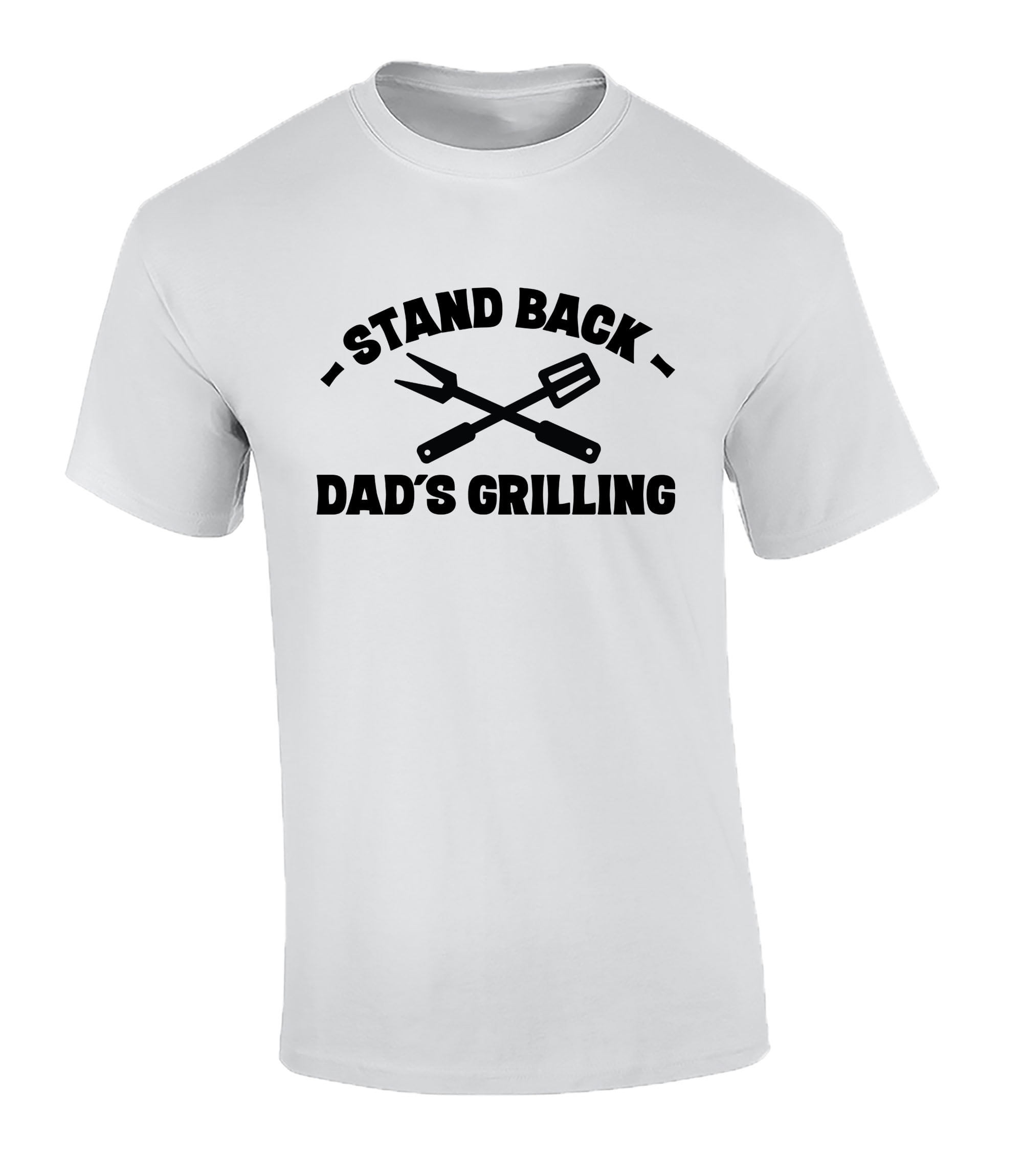 Funny Dad's Grilling Adult Mens Short Sleeve Tee Shirt Red - Afbeelding 23 van 26