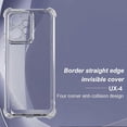 thumbnail image 3 of IMAK UX-4 Series For Xiaomi Redmi Note 12 4G Case Straight Frame Four Corner Shockproof Clear TPU Co, 3 of 5