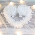 thumbnail image 4 of 6.56FT Christmas Tinsel Garland Shiny White Tinsel Metallic Garlands with Snowflake Hanging Christmas Decoration Xmas Tree Party, 4 of 8