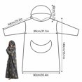 thumbnail image 2 of Oversized Blanket Hoodie Large Pocket Warm Cozy Hooded Blanket Sweatshirt Cute Print Wearable Hooded Blanket Unisex Hoodie Sweater Blanket Giant Hooded Blanket Wearable Blanket Adults Hom, 2 of 7