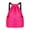 Rose Red, variant on Drawstring Backpack Waterproof Oxford Fabric Gym Bag for Climbing Hiking