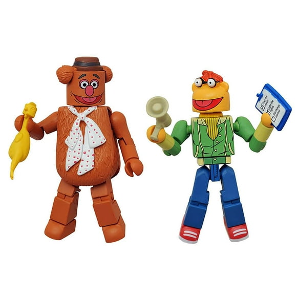 Minimates- The Muppets- Fozzie Bear & Scooter